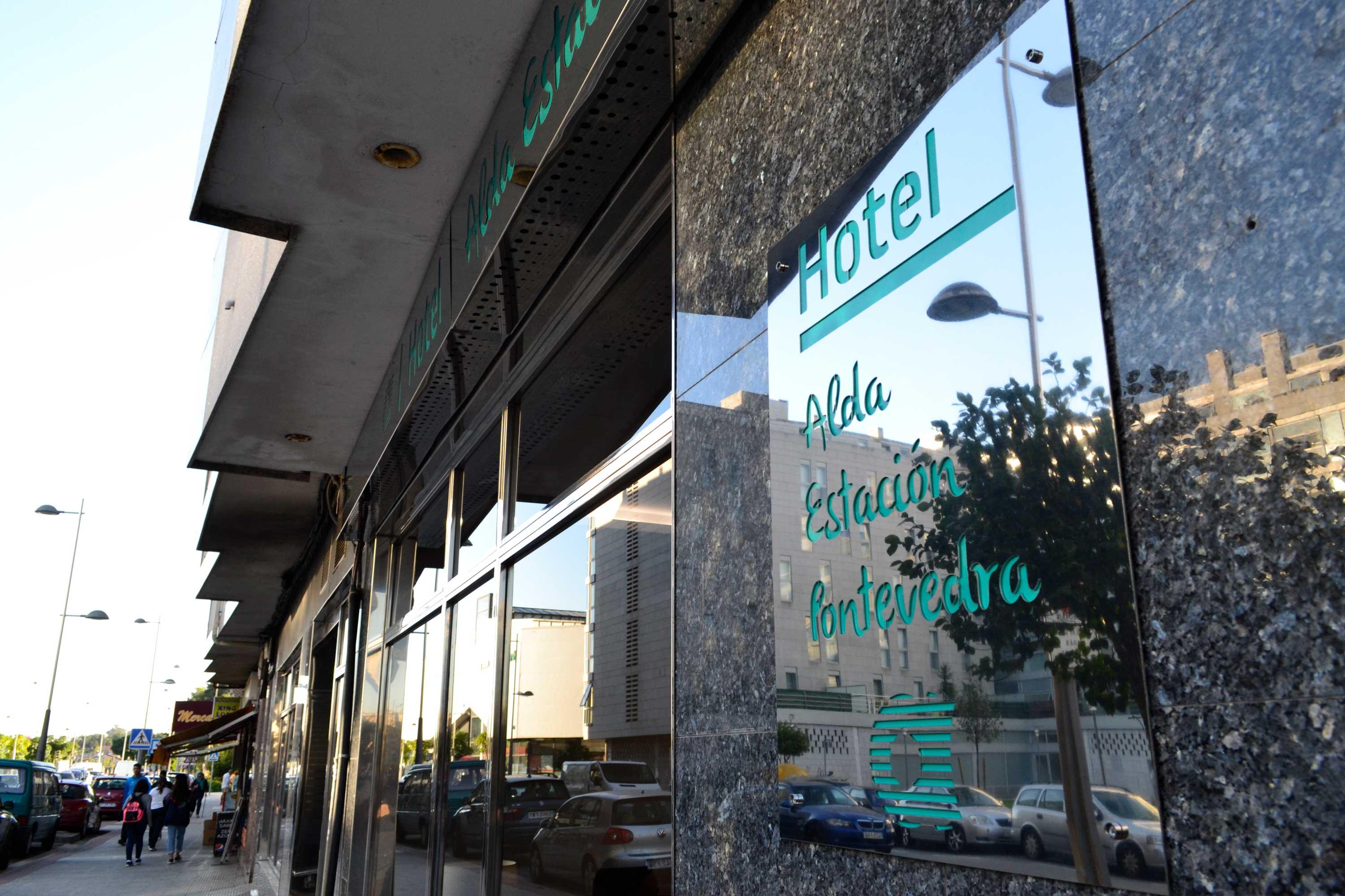 Hotel Alda Estacion Pontevedra Kültér fotó